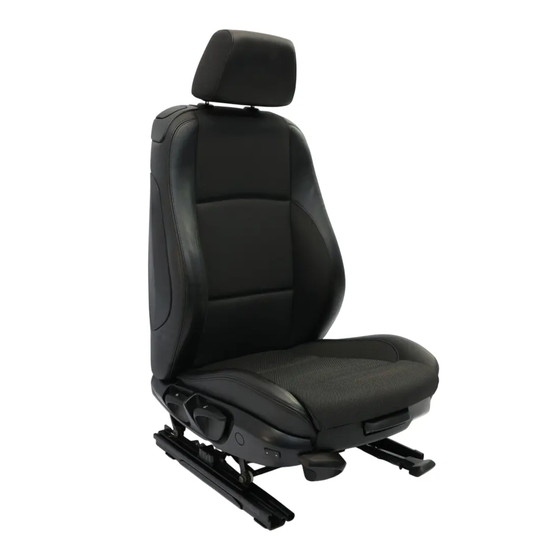  Asiento Deportivo Delantero BMW E81 E82 Derecho Tela Imitación Cuero Negro - SKU 7903452-2 - Número de pieza 7903452