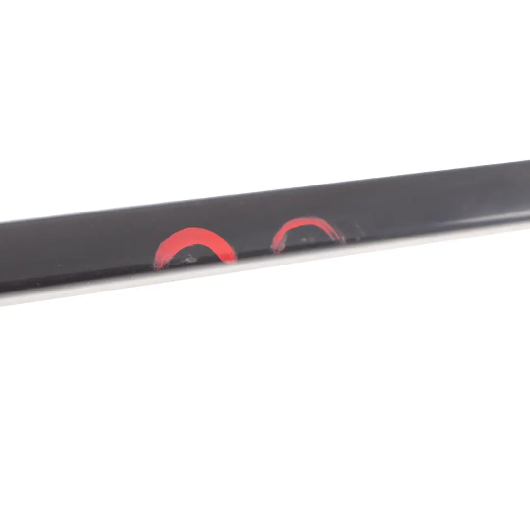 Moulding Trim Strip Front Right Door O/S Carbonschwarz Black - 416 to BMW X5 E70 with Part number 7903858 BMW X5 E70 Moulding Trim Strip Front Right Door O/S Carbonschwarz Black - 416 - SKU 7903858-CAR - Part number 7903858