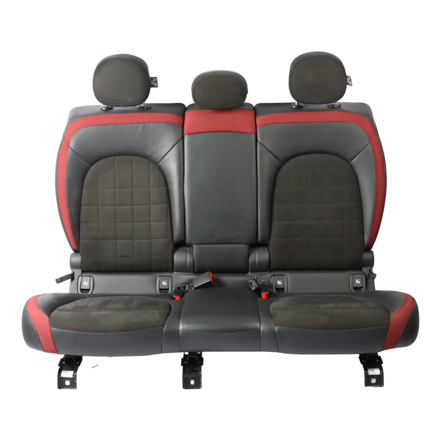 Rear Bench Mini F60 JCW Left Right N/O/S Folding Seat Leather Alcantara Dinamica