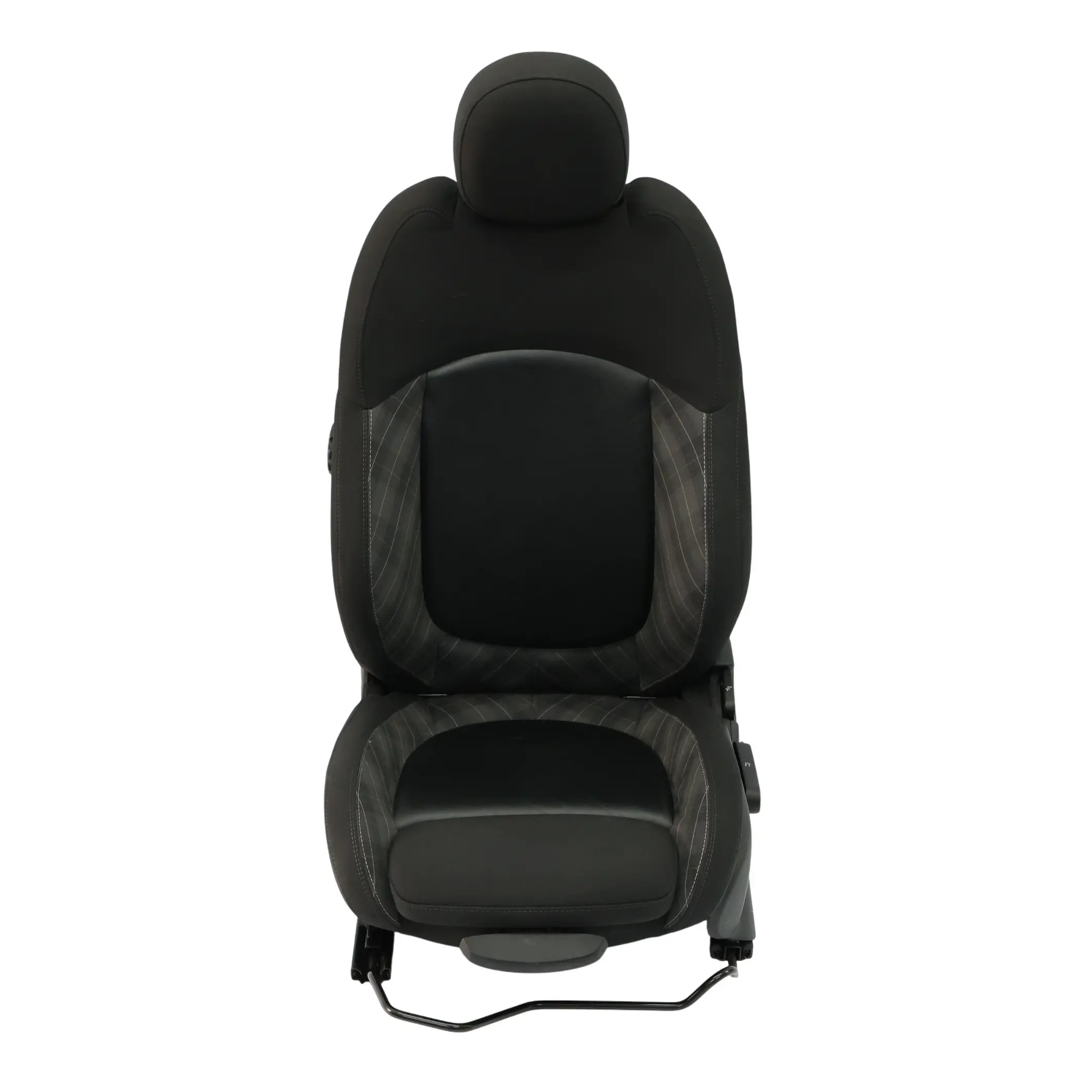 Siège Sport Avant Gauche Mini F55 Intérieur Semi-Cuir Noir Carbone
