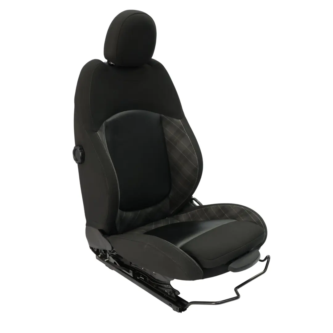 Sedile Sportivo Anteriore Sinistro Interno Mezza Pelle Nero Carbonio per Mini F55 con numero di parte 7939983 Mini F55 Sedile Sportivo Anteriore Sinistro Interno Mezza Pelle Nero Carbonio - SKU 7939983-2 - Numero di parte 7939983
