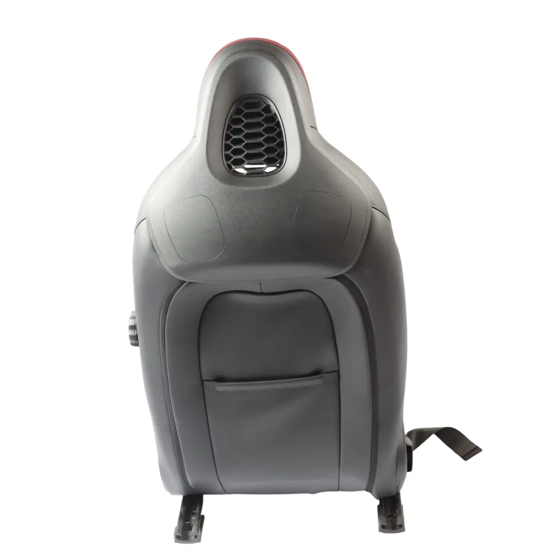 Mini F60 JCW Sport Seat Front Right O/S Heated Dinamica Red Black Half Leather - SKU 7946502-1 - Part number 7946502