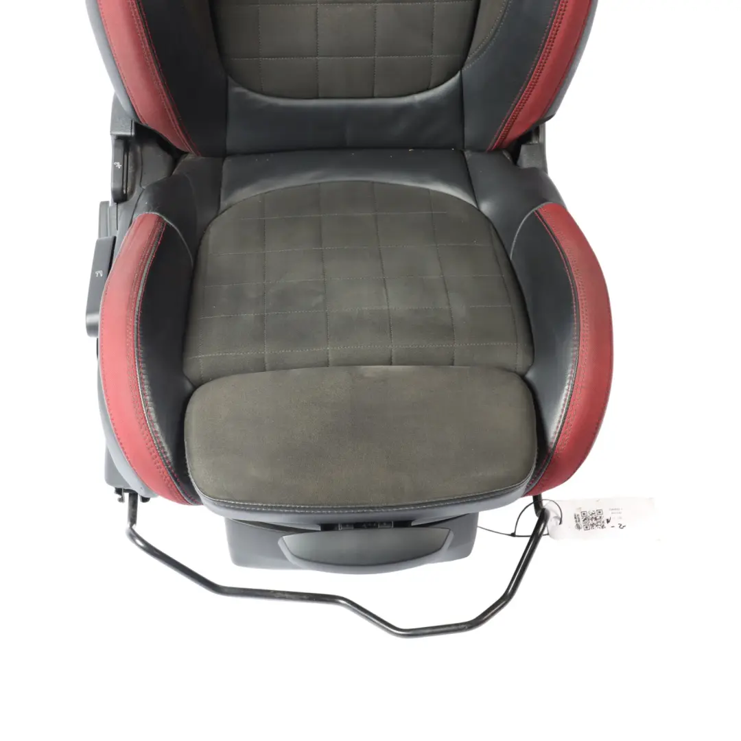 Front Right O/S Heated Dinamica Red Black Half Leather to Mini F60 JCW Sport Seat with Part number 7946502 Mini F60 JCW Sport Seat Front Right O/S Heated Dinamica Red Black Half Leather - SKU 7946502-1 - Part number 7946502