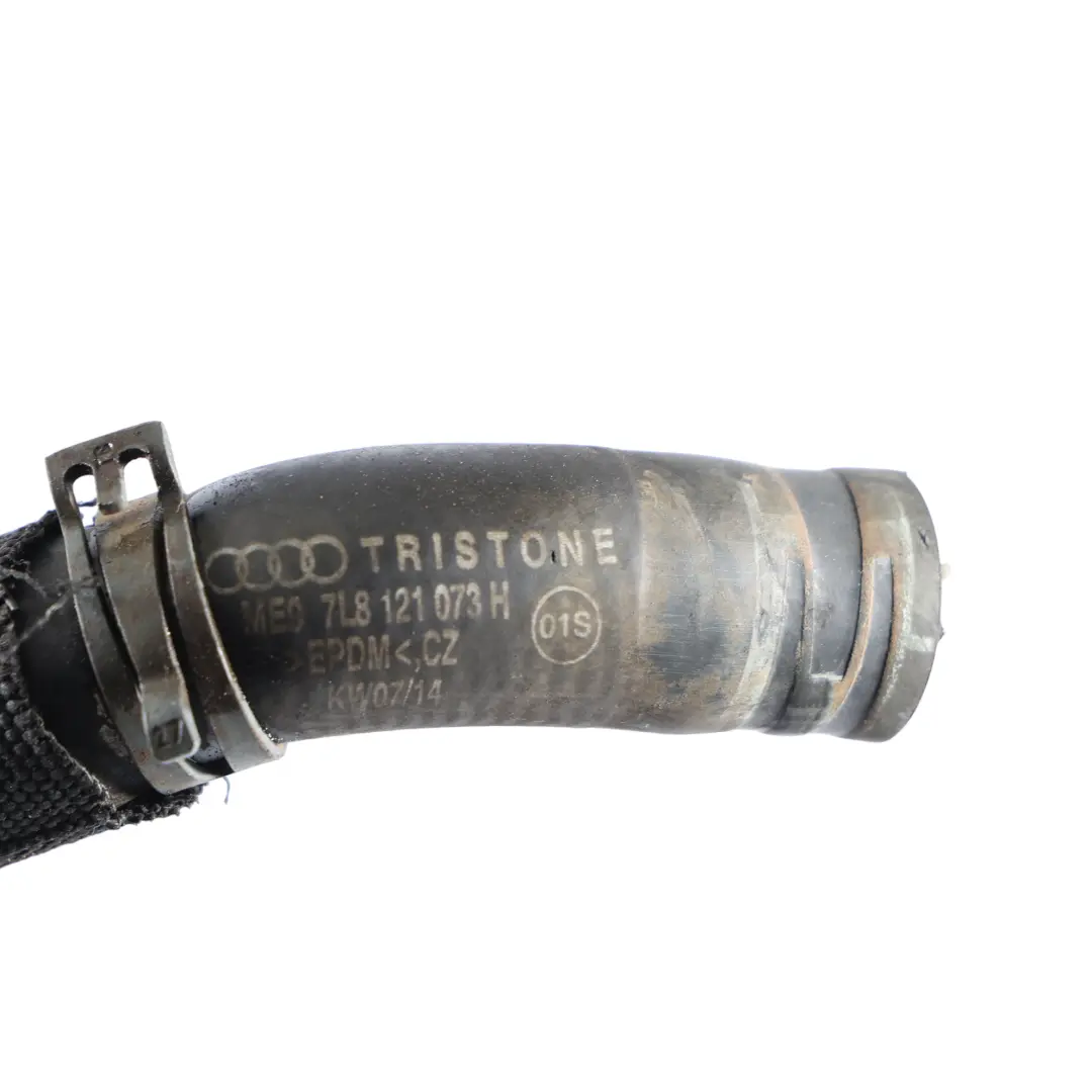 Water Coolant Pipe Hose Line to Audi Q7 4L 3.0 TDI with Part number 7L8121073H Audi Q7 4L 3.0 TDI Water Coolant Pipe Hose Line - SKU 7L8121073H - Part number 7L8121073H