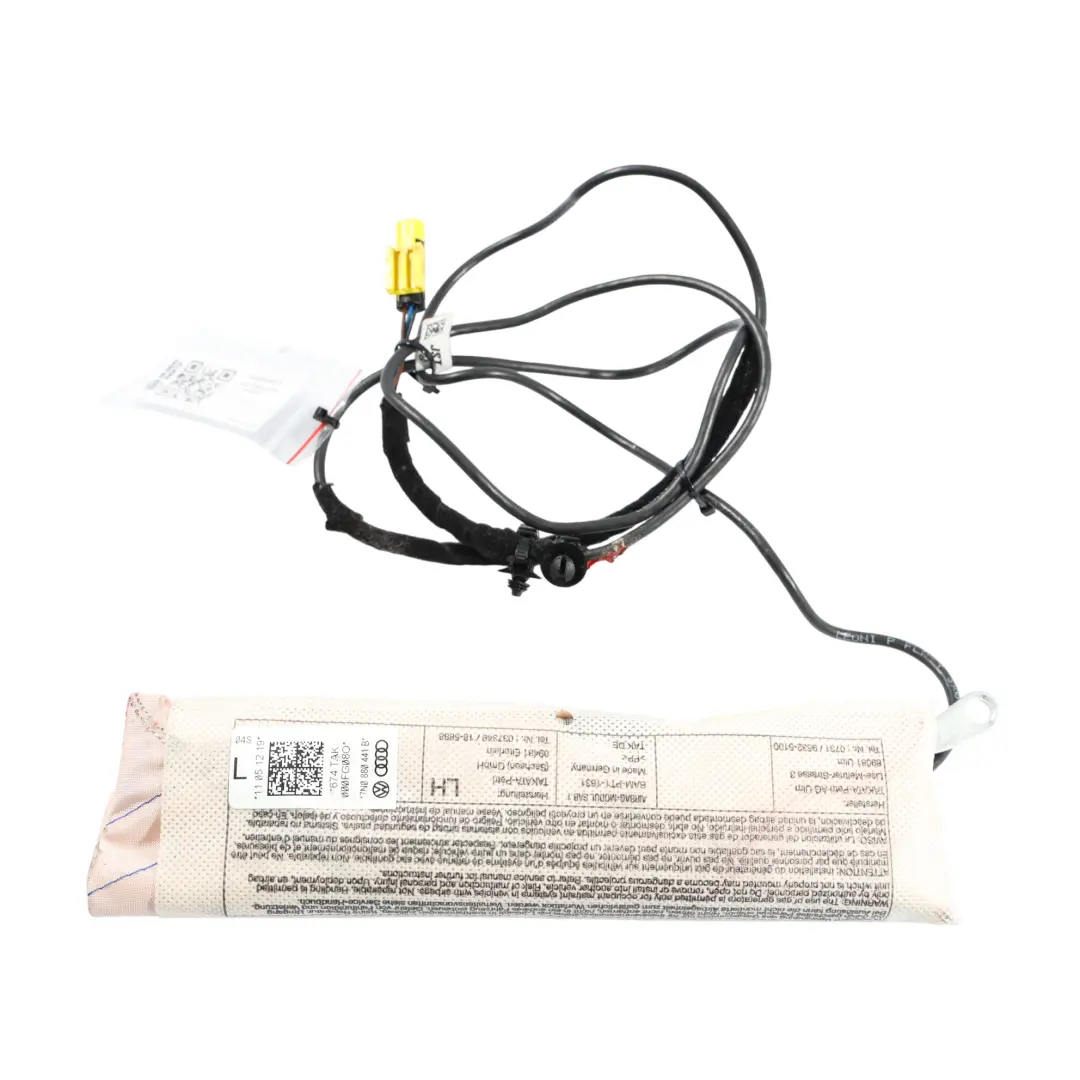 VW Volkswagen Sharan 7N Modulo Aria Lato Sedile Posteriore Sinistro - SKU 7N0880441B - Numero di parte 7N0880441B