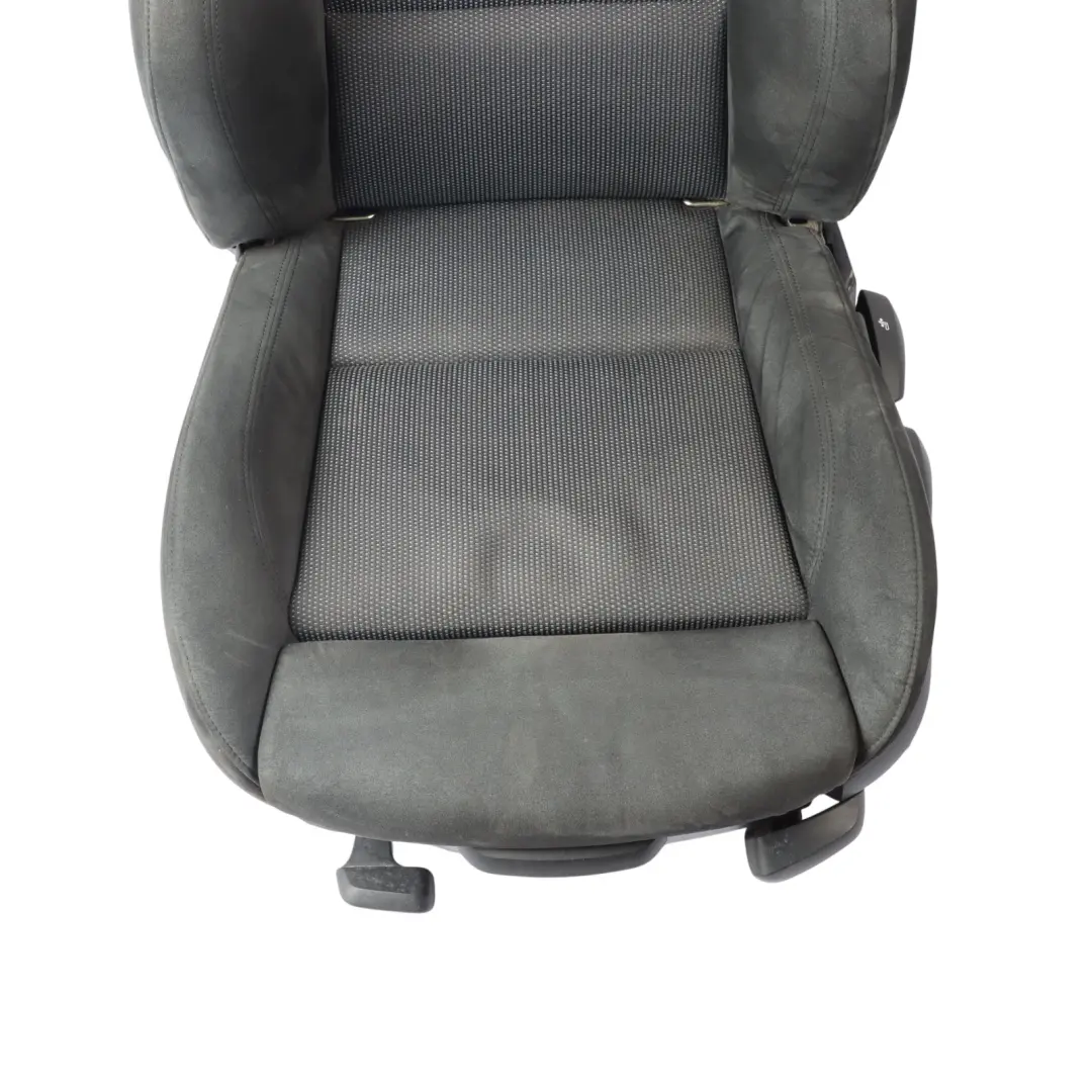 BMW E90 E91 LCI M Sport Fotel Lewy Przód Przedni Alkantara Antracyt - SKU 8036335-5 - Numer Części 8036335