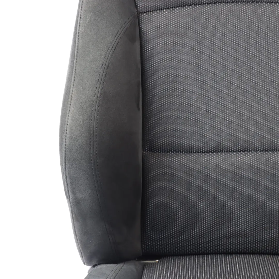 BMW E90 E91 LCI M Sport Fotel Lewy Przód Przedni Alkantara Antracyt - SKU 8036335-5 - Numer Części 8036335