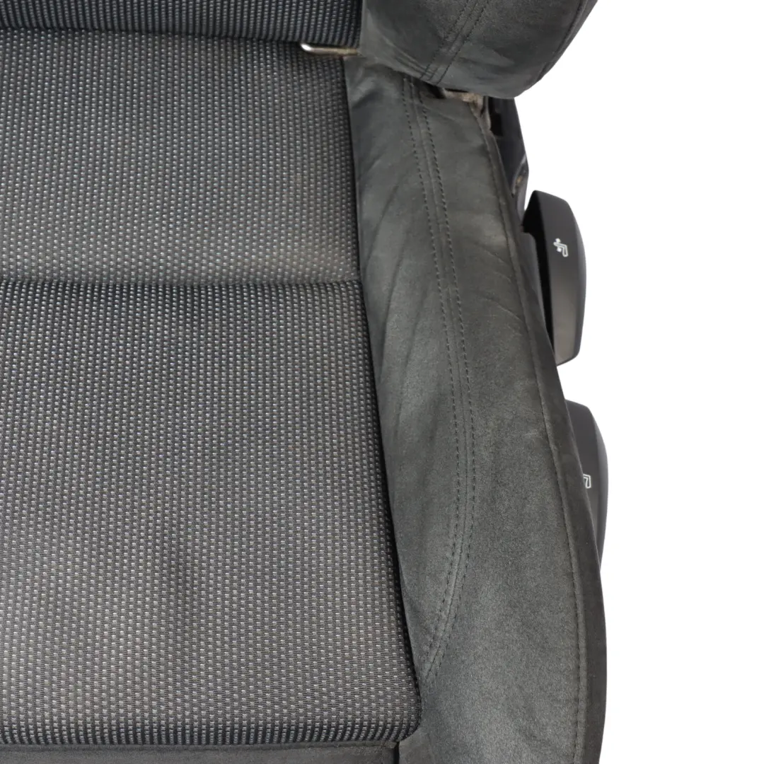 BMW E90 E91 LCI M Sport Fotel Lewy Przód Przedni Alkantara Antracyt - SKU 8036335-5 - Numer Części 8036335