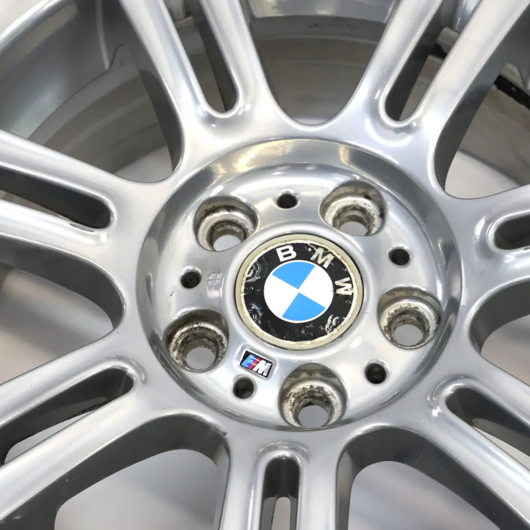 BMW E90 E91 E92 Llanta Aleación Plata M Doble Radio 194 17" ET:34 8J - SKU 8036935-10 - Número de pieza 8036935