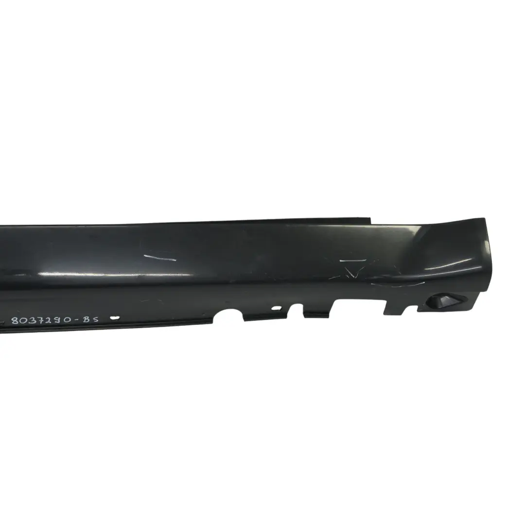 BMW X5 E70 M Sport Sill Strip Faldón Lateral Derecho Negro Zafiro - 475 - SKU 8037290-BS - Número de pieza 8037290