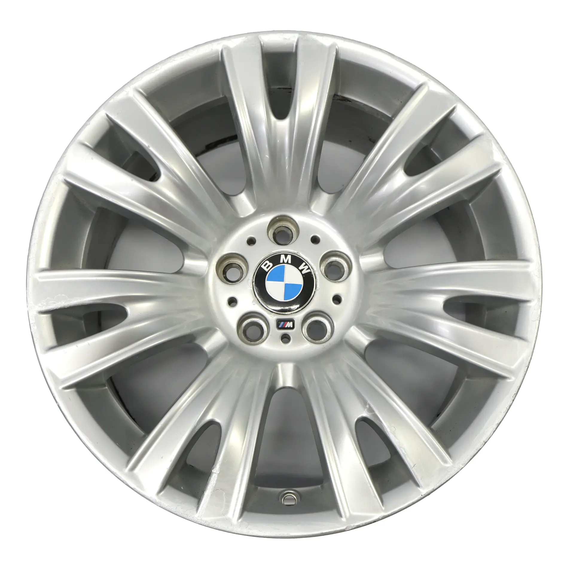 BMW X5 E70 Argento Cerchio in lega 19" V Spoke 223 M-Sport ET:20 10J 8037348