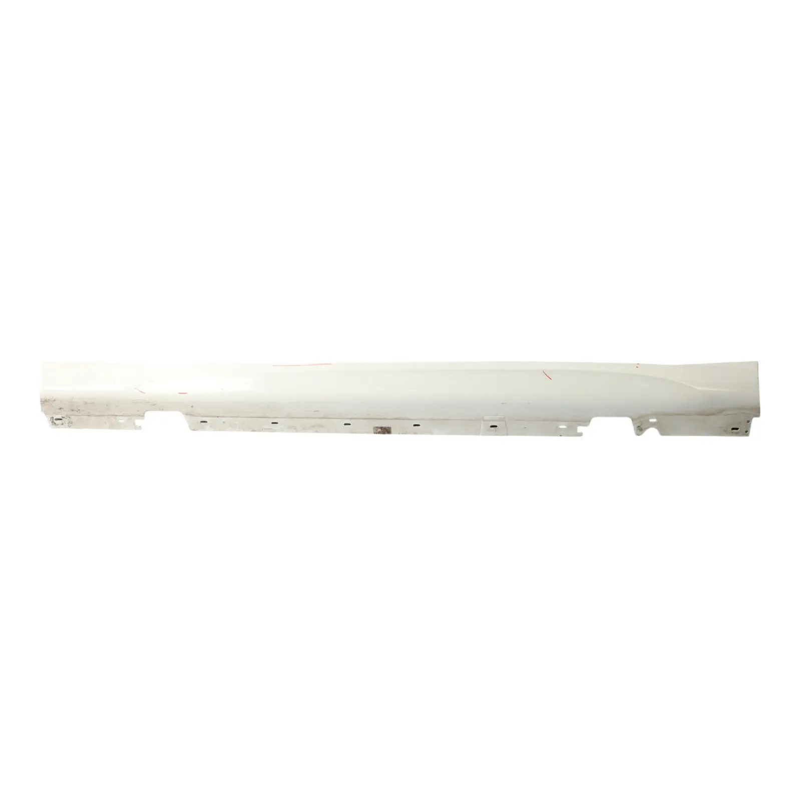 Side Skirt BMW X1 E84 M Sport Sill Cover Left N/S Alpinweiss Alpine White - 300
