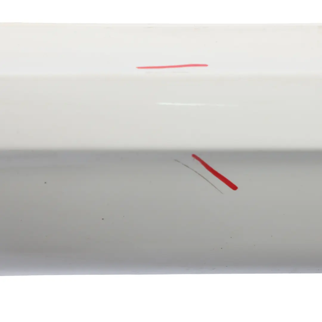  Side Skirt BMW X1 E84 M Sport Sill Cover Left N/S Alpinweiss Alpine White - 300 - SKU 8047543-AW - Part number 8047543