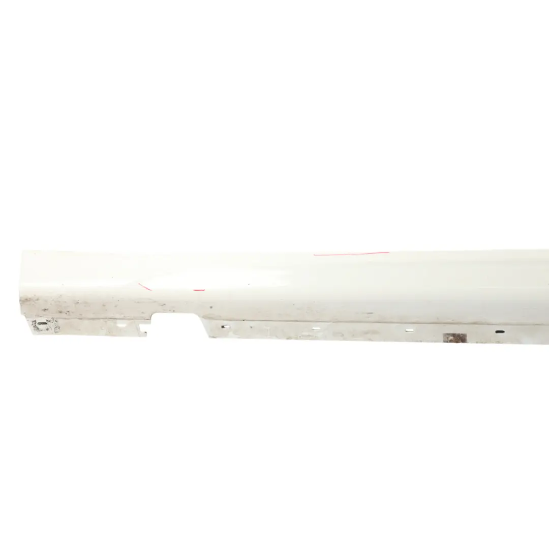  Side Skirt BMW X1 E84 M Sport Sill Cover Left N/S Alpinweiss Alpine White - 300 - SKU 8047543-AW - Part number 8047543
