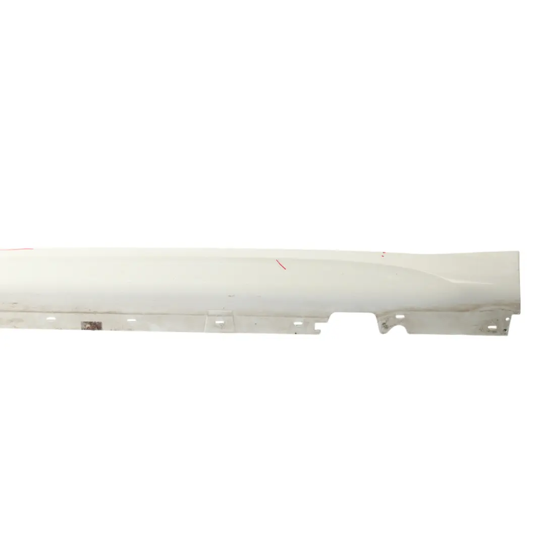  Side Skirt BMW X1 E84 M Sport Sill Cover Left N/S Alpinweiss Alpine White - 300 - SKU 8047543-AW - Part number 8047543