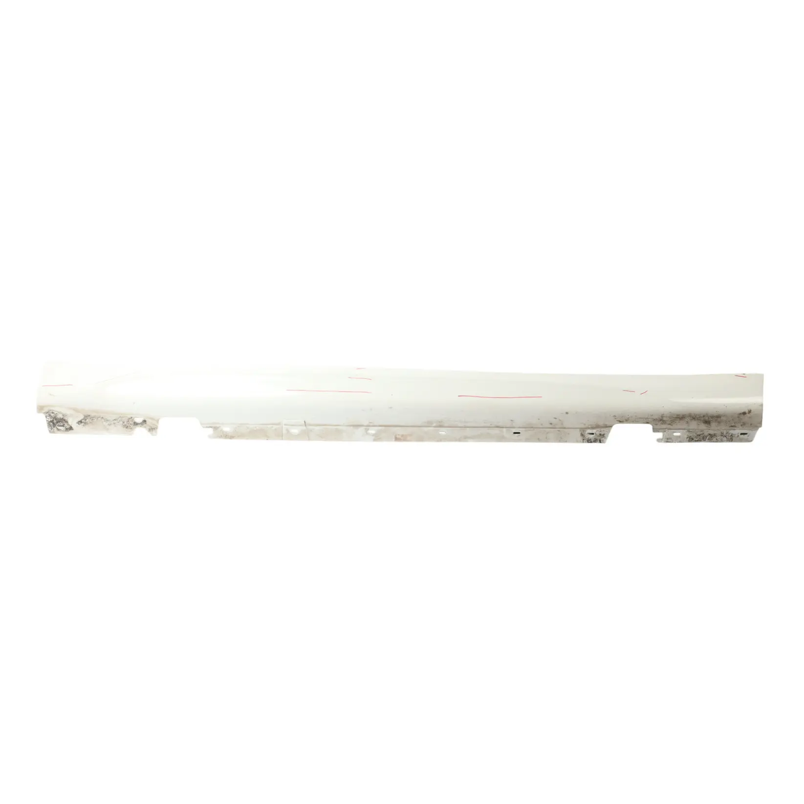 Side Skirt BMW X1 E84 M Sport Sill Cover Panel Right O/S Alpinweiss White - 300