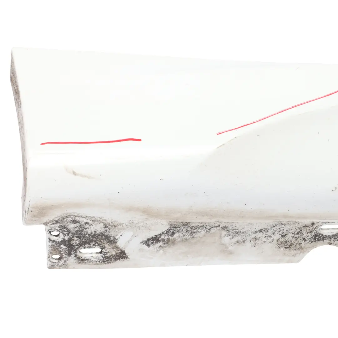  Side Skirt BMW X1 E84 M Sport Sill Cover Panel Right O/S Alpinweiss White - 300 - SKU 8047544-AW2 - Part number 8047544