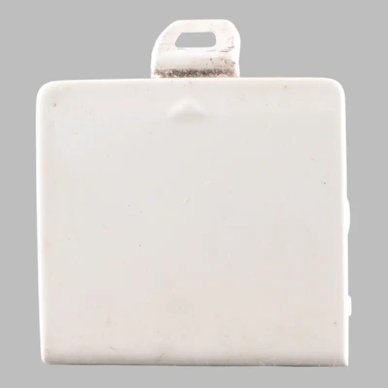 Bumper Tow Eye Cover Towing Eye Trim Alpinweiss White - 300 to BMW F10 Rear with Part number 8048592 BMW F10 Rear Bumper Tow Eye Cover Towing Eye Trim Alpinweiss White - 300 - SKU 8048592-AW - Part number 8048592