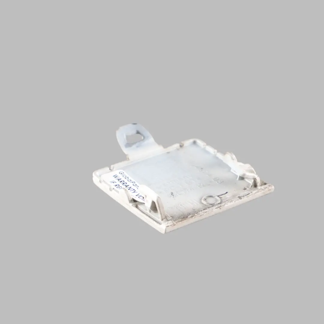 BMW F10 Heckstoßstange Abschleppöse Abdeckung Trim Alpinweiss Weiss - 300 - SKU 8048592-AW - Teilenummer 8048592