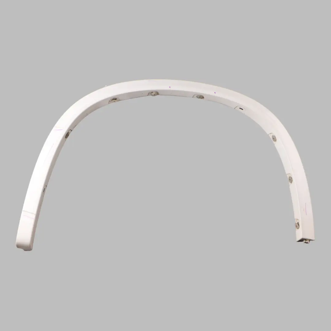 BMW X1 E84 Wheel Arch Cover Trim Front Left Alpinweiss 3 White - 300 8049940 - SKU 8049939-AW - Part number 8049939