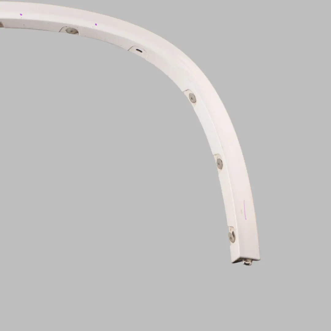 Arch Cover Trim Front Left Alpinweiss 3 White - 300 to BMW X1 E84 Wheel with Part number 8049939 BMW X1 E84 Wheel Arch Cover Trim Front Left Alpinweiss 3 White - 300 - SKU 8049939-AW - Part number 8049939