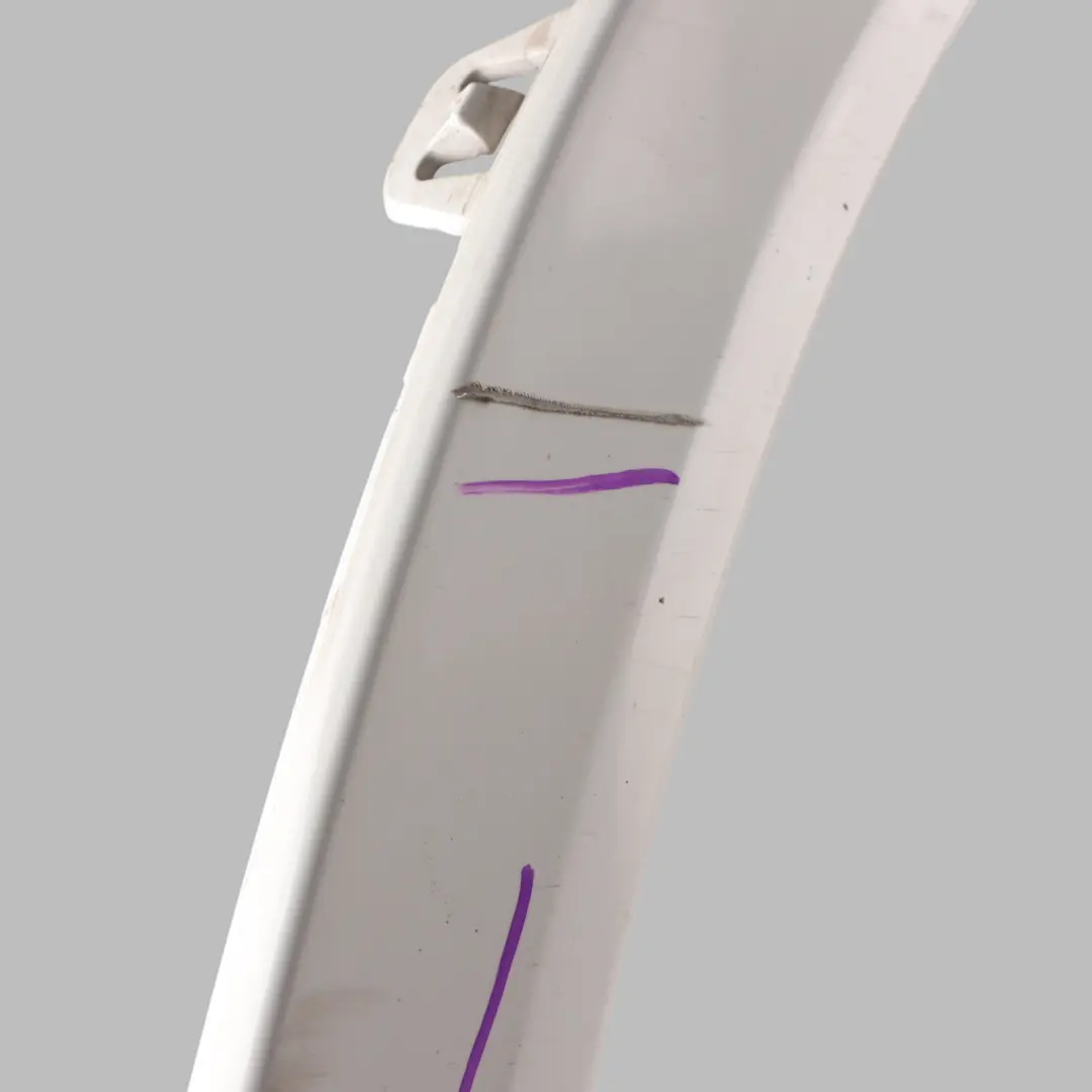 Arch Cover Trim Front Left Alpinweiss 3 White - 300 to BMW X1 E84 Wheel with Part number 8049939 BMW X1 E84 Wheel Arch Cover Trim Front Left Alpinweiss 3 White - 300 - SKU 8049939-AW - Part number 8049939