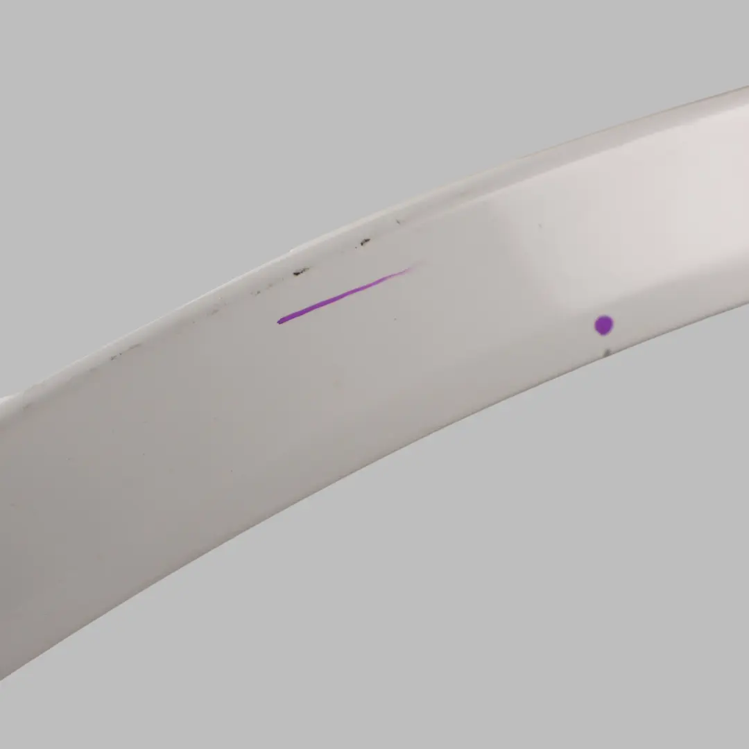 Arch Cover Trim Front Left Alpinweiss 3 White - 300 to BMW X1 E84 Wheel with Part number 8049939 BMW X1 E84 Wheel Arch Cover Trim Front Left Alpinweiss 3 White - 300 - SKU 8049939-AW - Part number 8049939