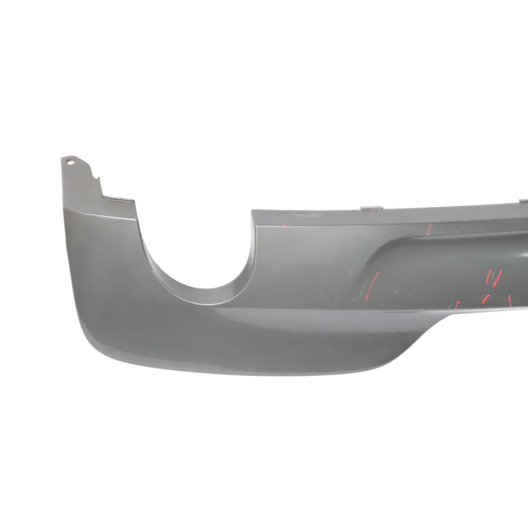 BMW F12 F13 M Sport Rear Bumper Bottom Trim Panel Cover Diffuser Dark Shadow - SKU 8050377 - Part number 8050377