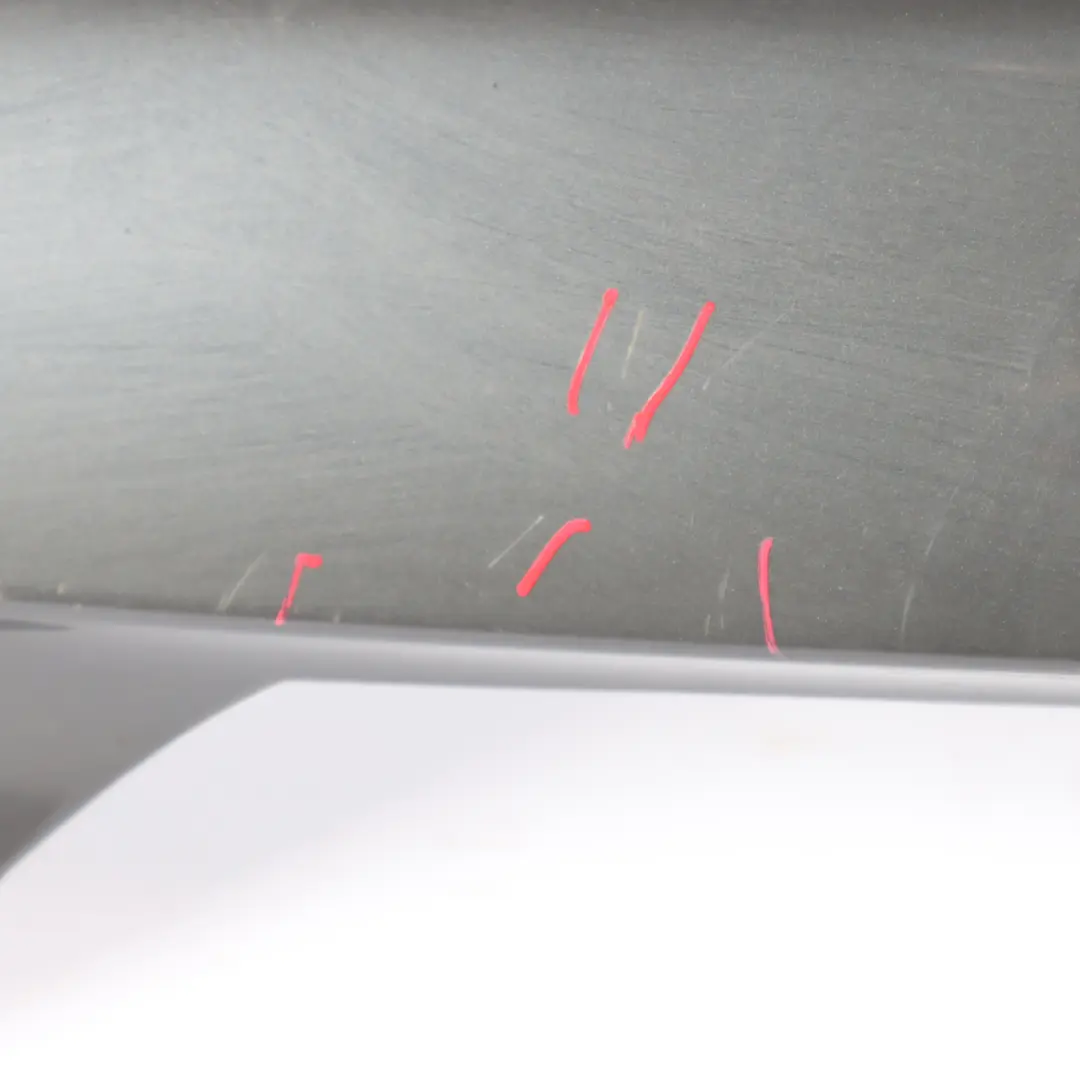 BMW F12 F13 M Sport Rear Bumper Bottom Trim Panel Cover Diffuser Dark Shadow - SKU 8050377 - Part number 8050377