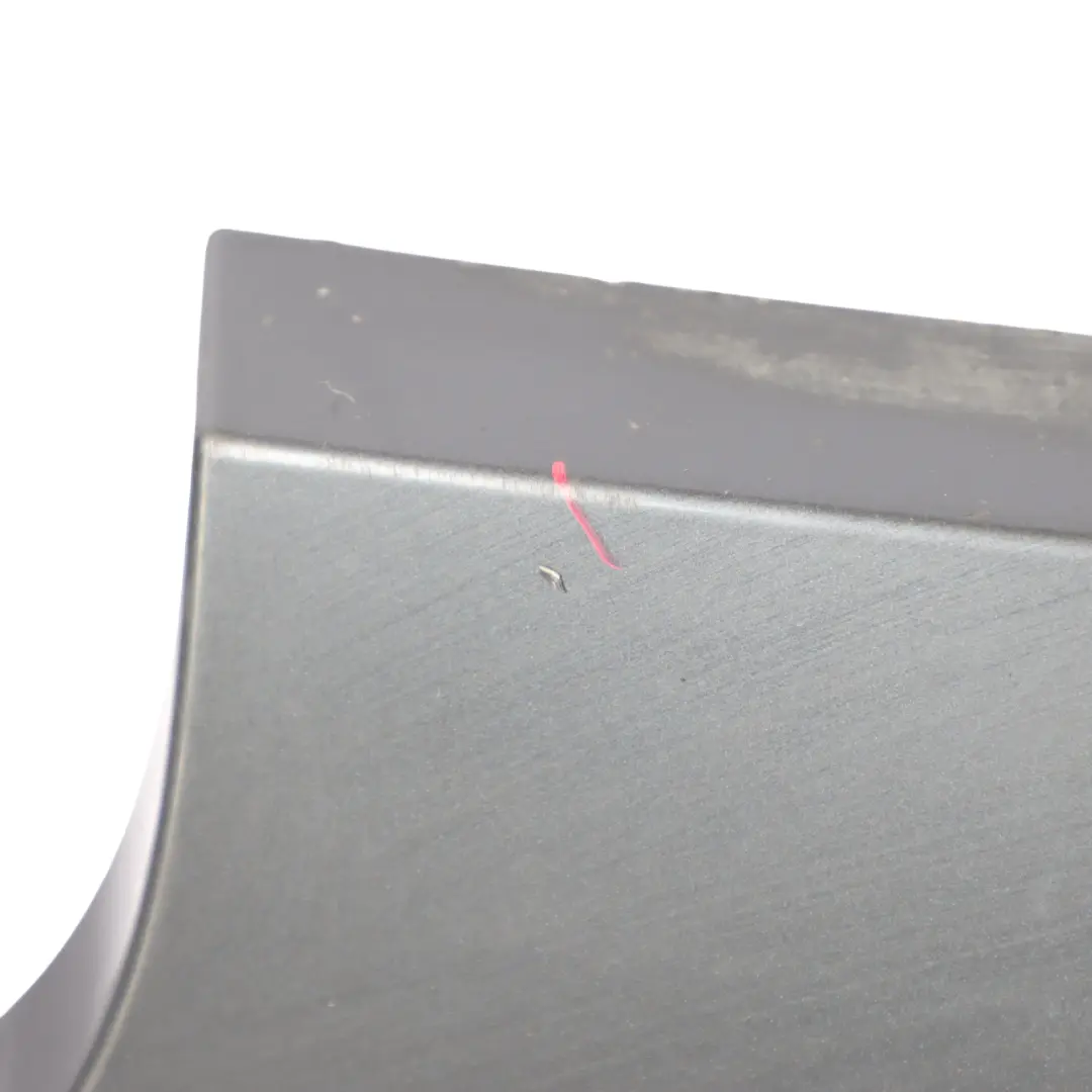 BMW F12 F13 M Sport Rear Bumper Bottom Trim Panel Cover Diffuser Dark Shadow - SKU 8050377 - Part number 8050377