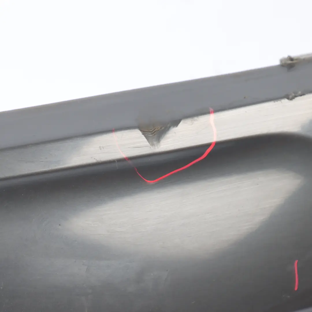 BMW F12 F13 M Sport Rear Bumper Bottom Trim Panel Cover Diffuser Dark Shadow - SKU 8050377 - Part number 8050377