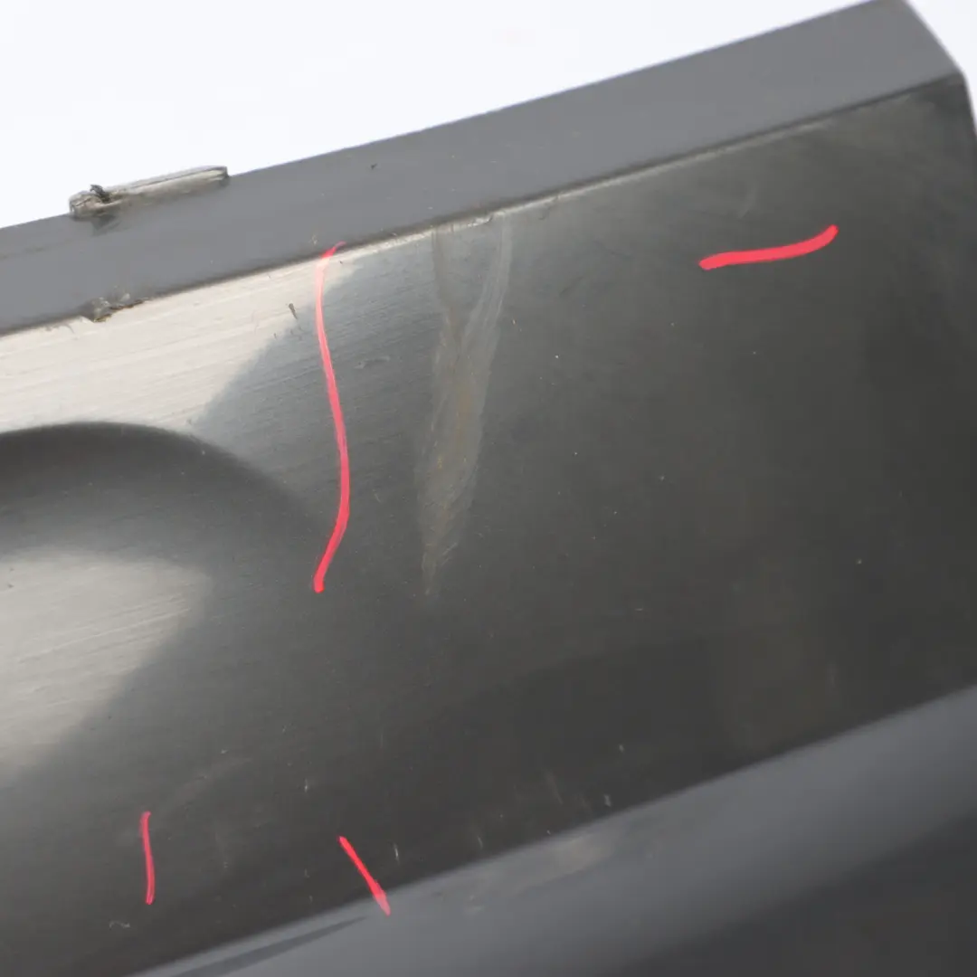 Bumper Bottom Trim Panel Cover Diffuser Dark Shadow to BMW F12 F13 M Sport Rear with Part number 8050377 BMW F12 F13 M Sport Rear Bumper Bottom Trim Panel Cover Diffuser Dark Shadow - SKU 8050377 - Part number 8050377