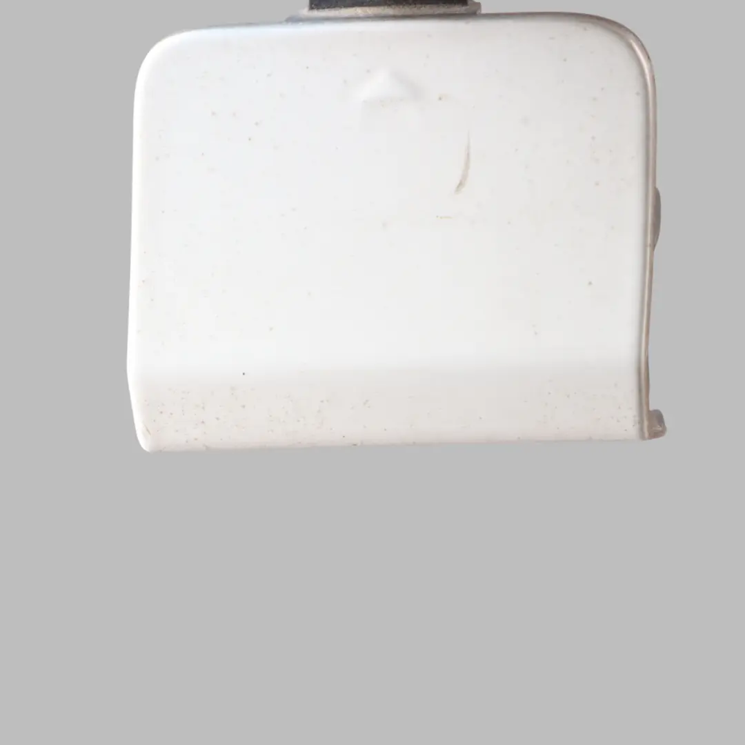 BMW F06 Front Towing Eye Hook Cover Cap Trim Panel Alpinweiss 3 - 300 - SKU 8050383-AW - Part number 8050383