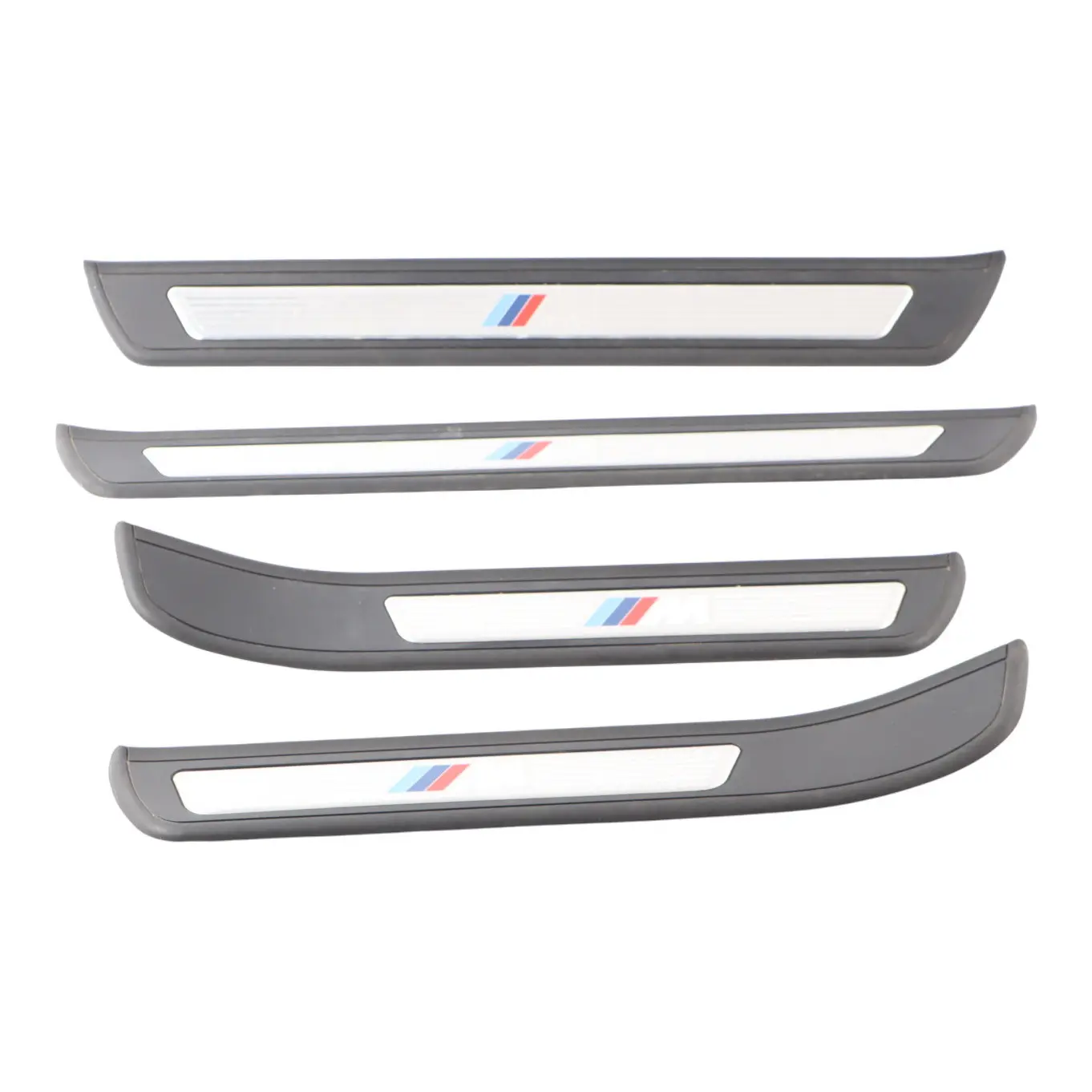 BMW F07 GT Door Entrance Strip M Sport Sill Cover Set Front Rear 8051471 