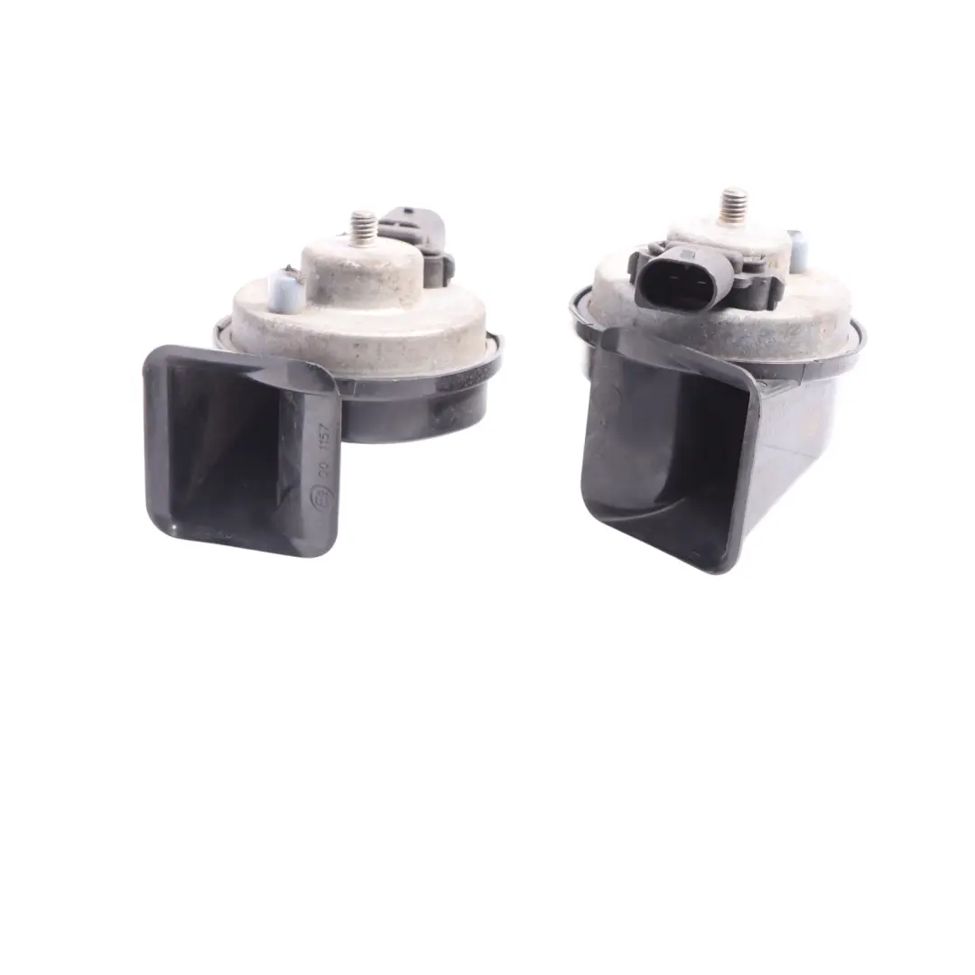 High Low Pitch Tone Horn Siren Signal Alarm Fanfare Set to BMW F20 F21 with Part number 8052114 BMW F20 F21 High Low Pitch Tone Horn Siren Signal Alarm Fanfare Set - SKU 8052114-1 - Part number 8052114