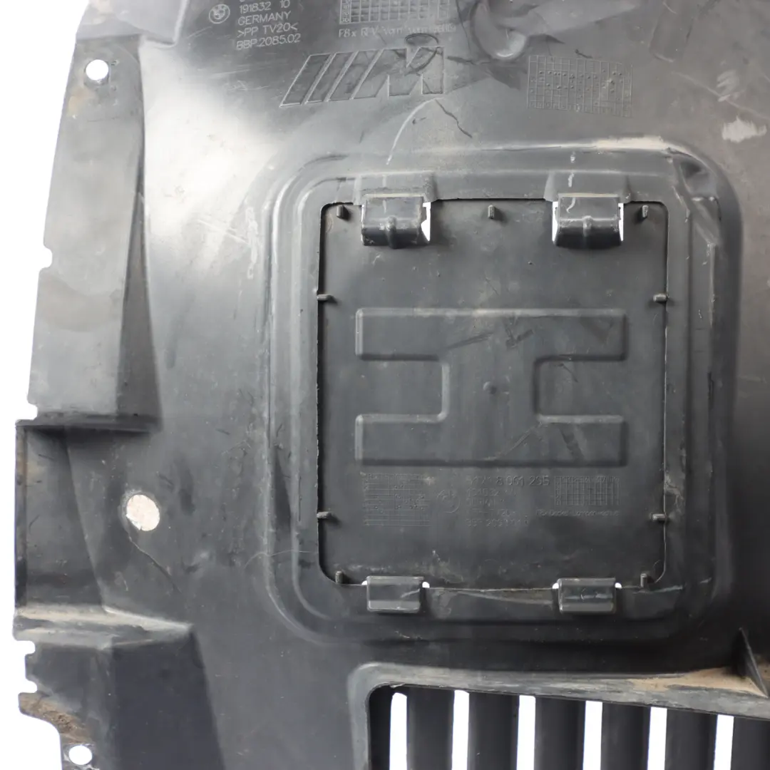 Arch Liner BMW F80 M3 F82 F83 M4 Splash Guard Front Right O/S to Wheel with Part number 8054280 Wheel Arch Liner BMW F80 M3 F82 F83 M4 Splash Guard Front Right O/S - SKU 8054280 - Part number 8054280