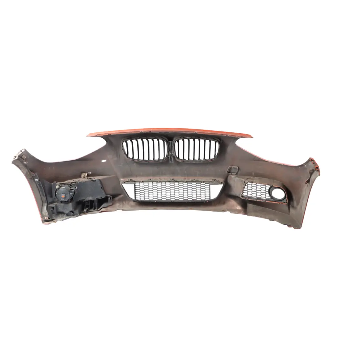 Front Bumper BMW F20 F21 M Sport Trim Panel Valencia Orange Metallic - B44 to with Part number 8055147 Front Bumper BMW F20 F21 M Sport Trim Panel Valencia Orange Metallic - B44 - SKU 8055147-ORG - Part number 8055147