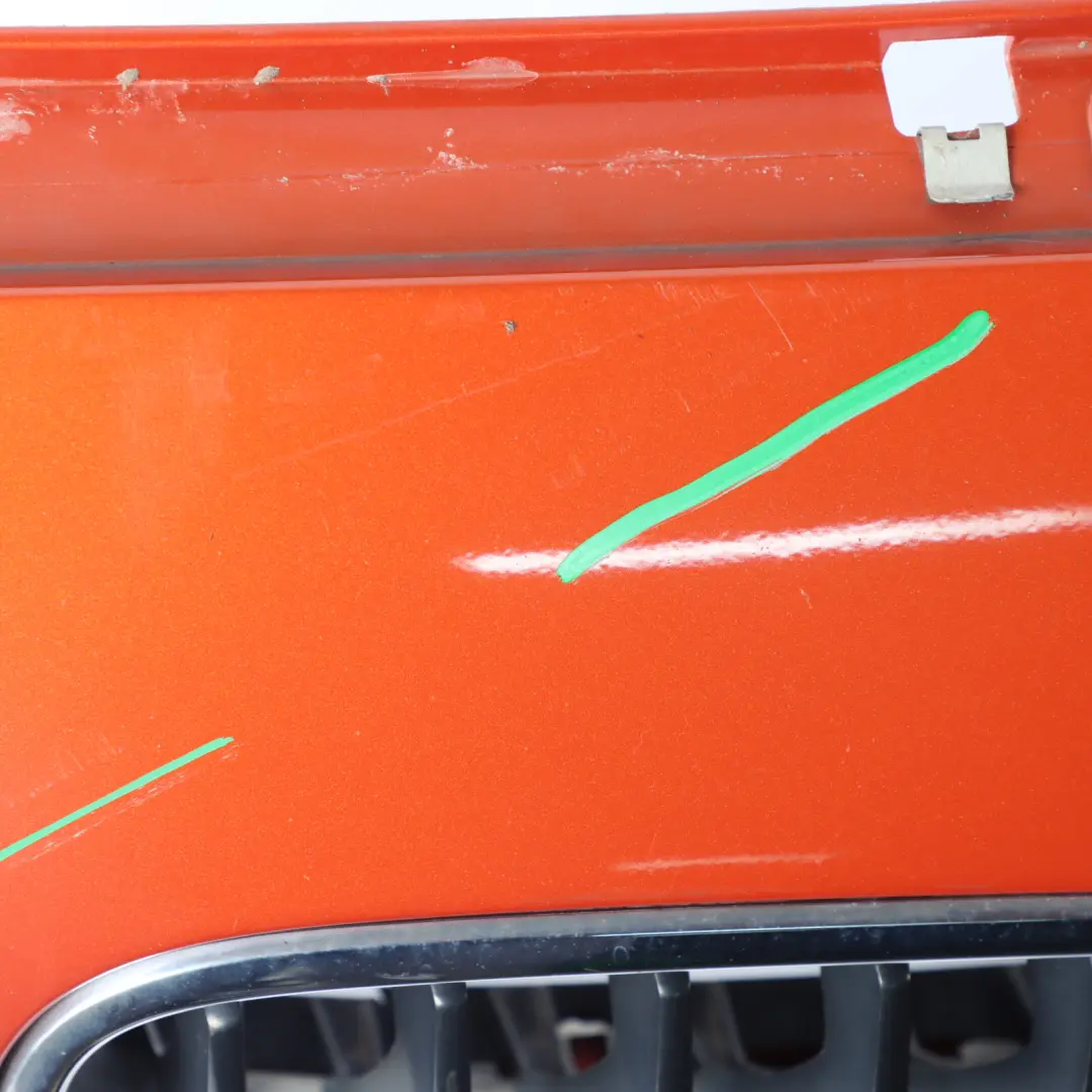  Front Bumper BMW F20 F21 M Sport Trim Panel Valencia Orange Metallic - B44 - SKU 8055147-ORG - Part number 8055147