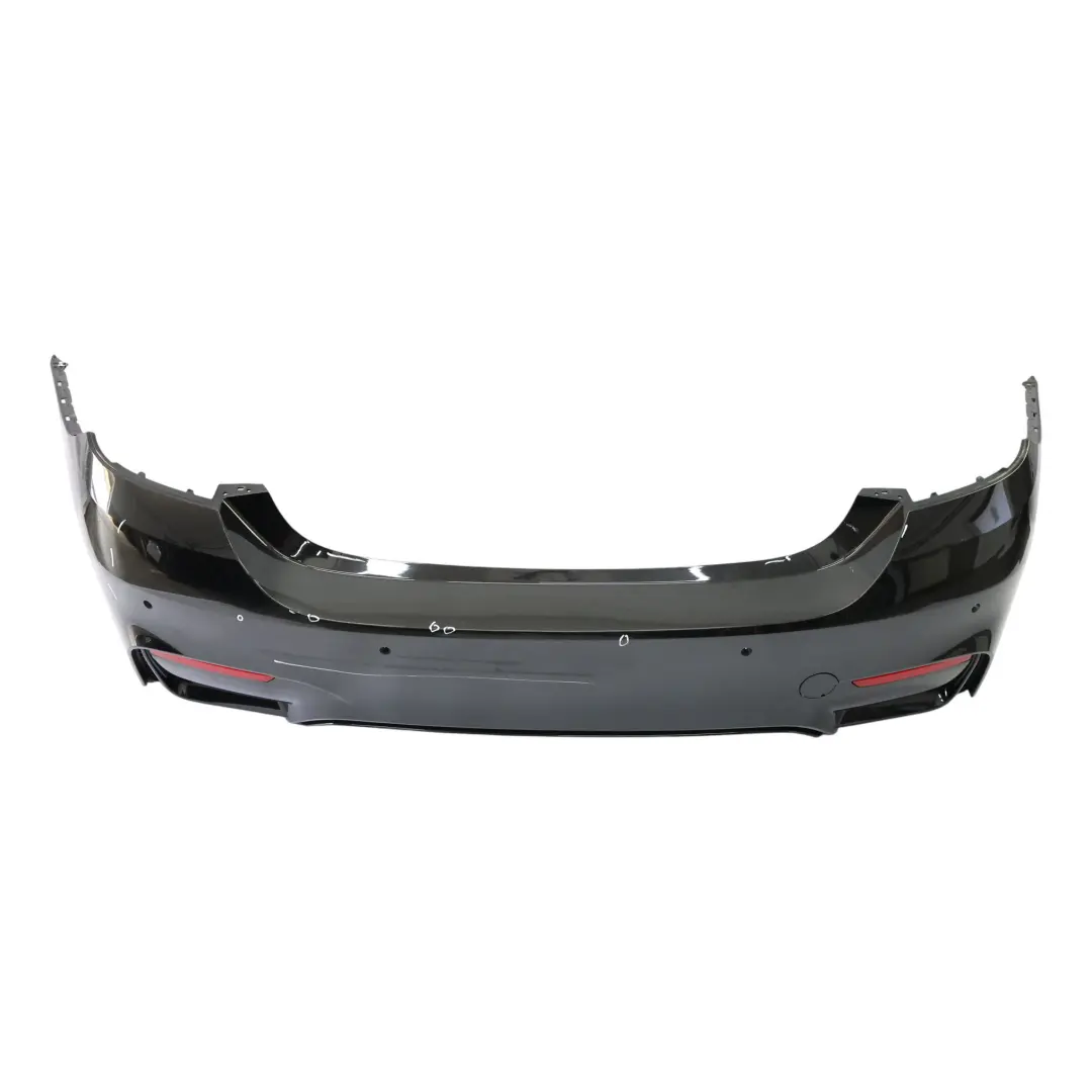 Rear Bumper BMW F82 F83 M4 Complete Trim PDC Black Sapphire Metallic - 475 - SKU 8056223-BS1 - Part number 8056223