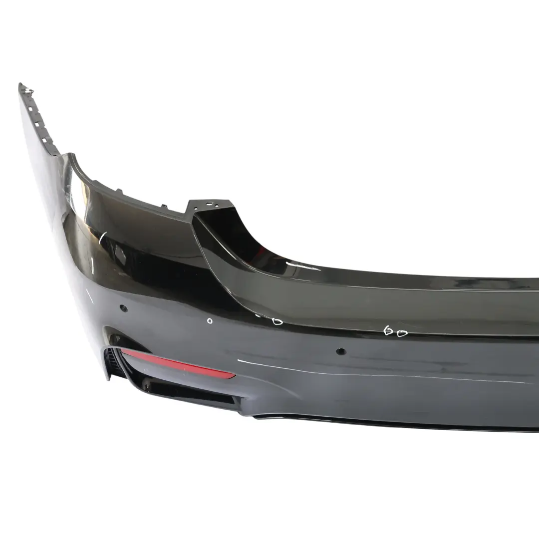 Bumper BMW F82 F83 M4 Complete Trim PDC Black Sapphire Metallic - 475 to Rear with Part number 8056223 Rear Bumper BMW F82 F83 M4 Complete Trim PDC Black Sapphire Metallic - 475 - SKU 8056223-BS1 - Part number 8056223