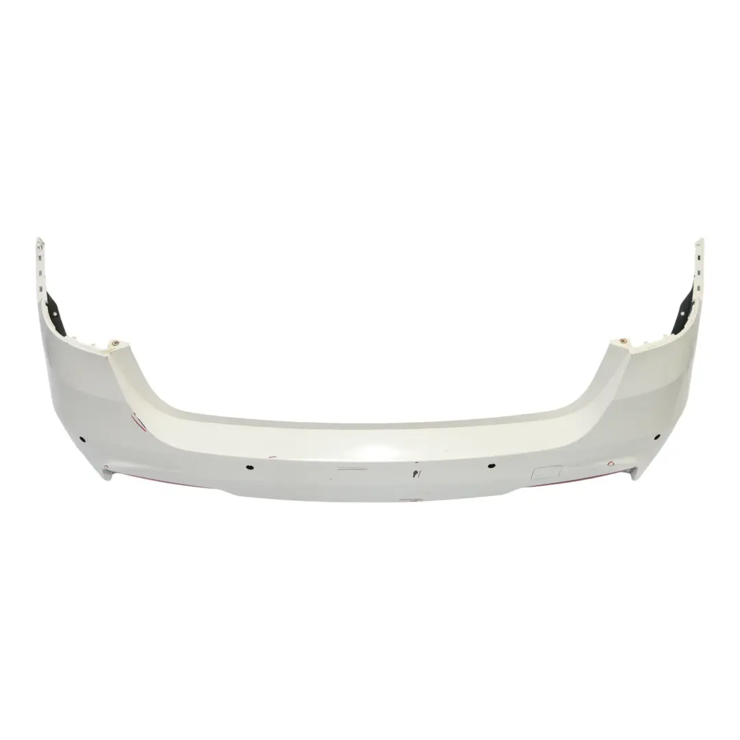 Bumper BMW F31 Touring M Sport Trim Panel PDC Alpinweiss 3 White - 300 to Rear with Part number 8056577 Rear Bumper BMW F31 Touring M Sport Trim Panel PDC Alpinweiss 3 White - 300 - SKU 8056577-AW - Part number 8056577