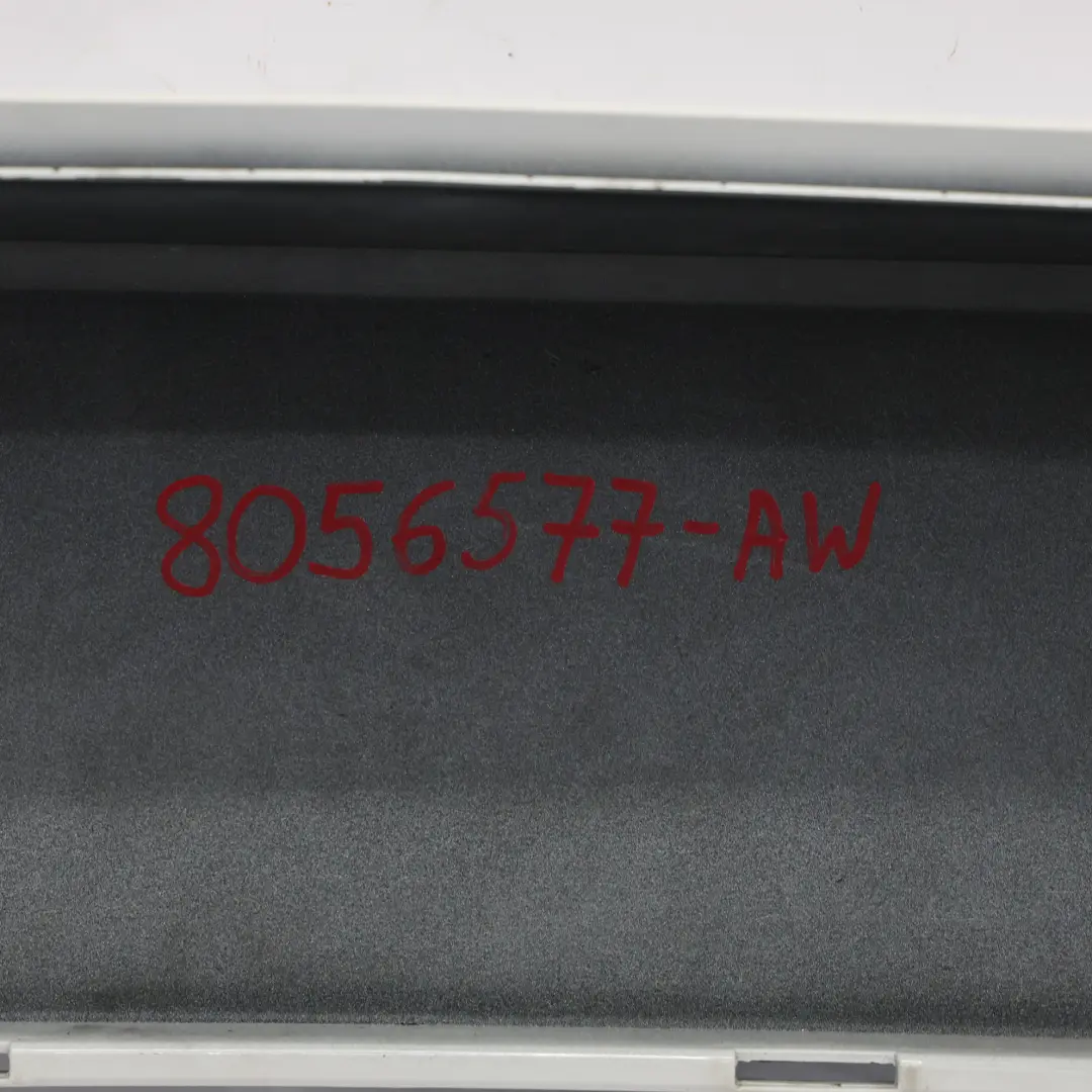Rear Bumper BMW F31 Touring M Sport Trim Panel PDC Alpinweiss 3 White - 300 - SKU 8056577-AW - Part number 8056577