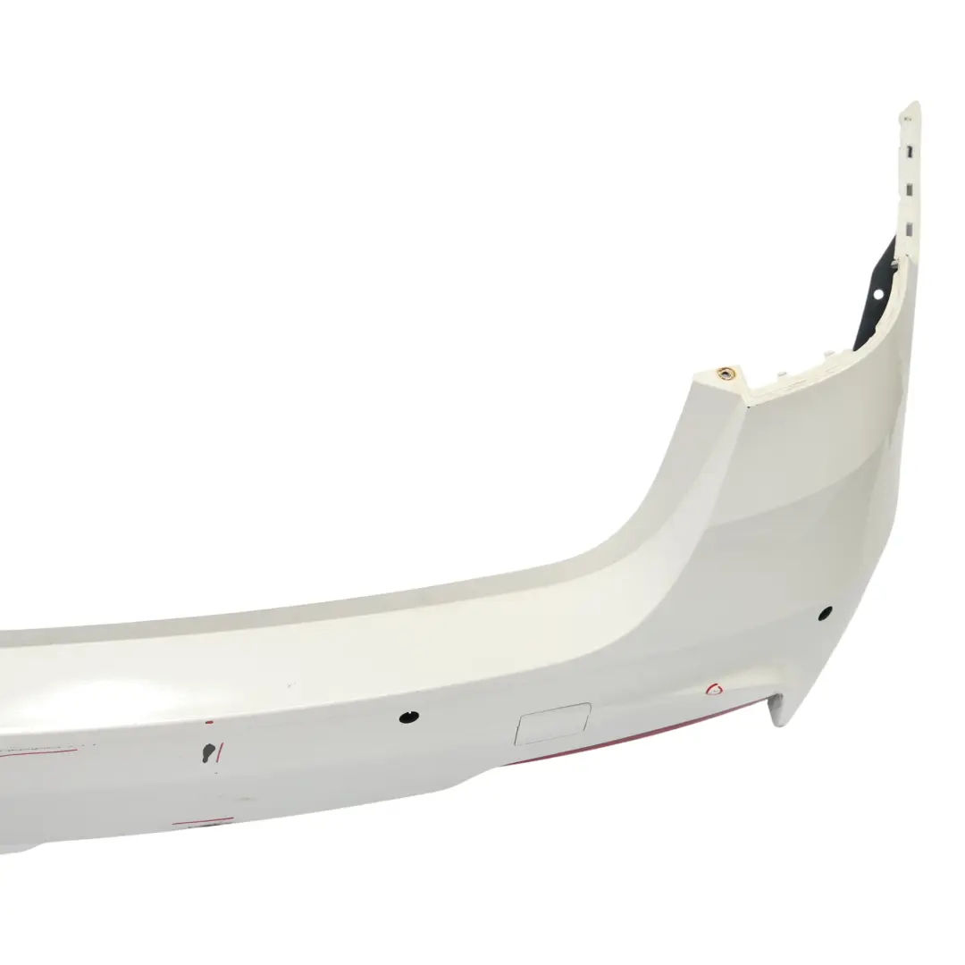Bumper BMW F31 Touring M Sport Trim Panel PDC Alpinweiss 3 White - 300 to Rear with Part number 8056577 Rear Bumper BMW F31 Touring M Sport Trim Panel PDC Alpinweiss 3 White - 300 - SKU 8056577-AW - Part number 8056577