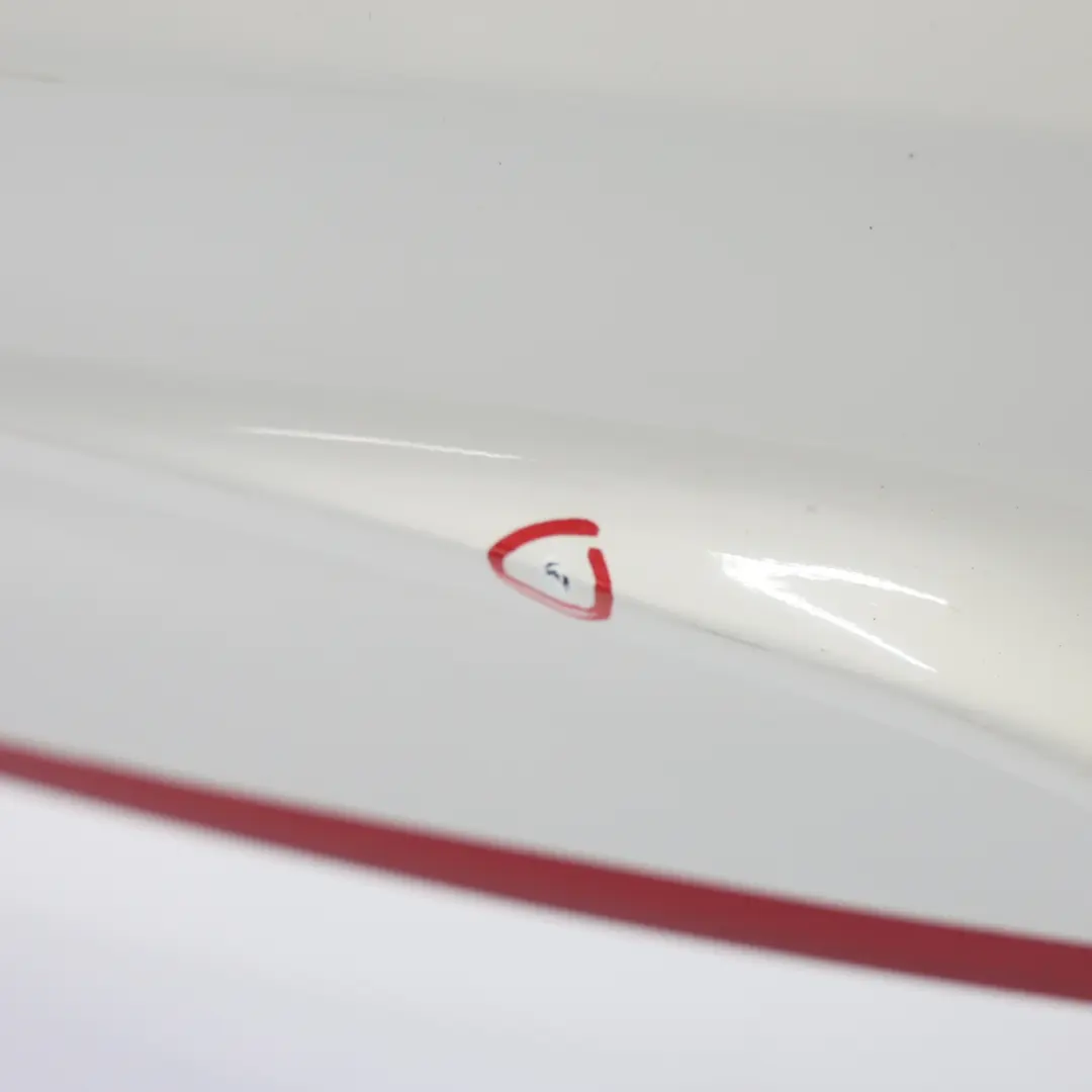 Bumper BMW F31 Touring M Sport Trim Panel PDC Alpinweiss 3 White - 300 to Rear with Part number 8056577 Rear Bumper BMW F31 Touring M Sport Trim Panel PDC Alpinweiss 3 White - 300 - SKU 8056577-AW - Part number 8056577