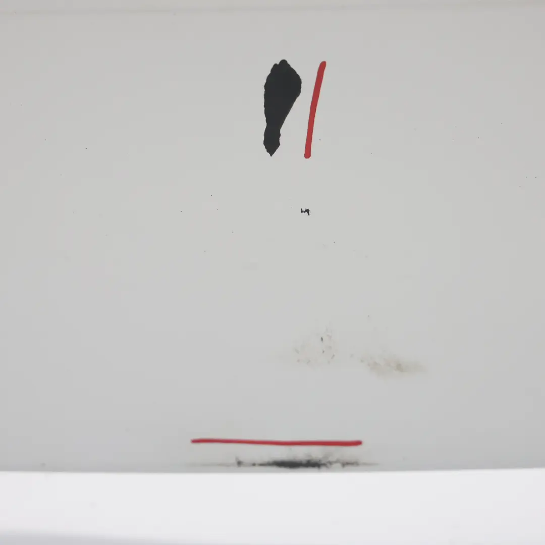 Bumper BMW F31 Touring M Sport Trim Panel PDC Alpinweiss 3 White - 300 to Rear with Part number 8056577 Rear Bumper BMW F31 Touring M Sport Trim Panel PDC Alpinweiss 3 White - 300 - SKU 8056577-AW - Part number 8056577