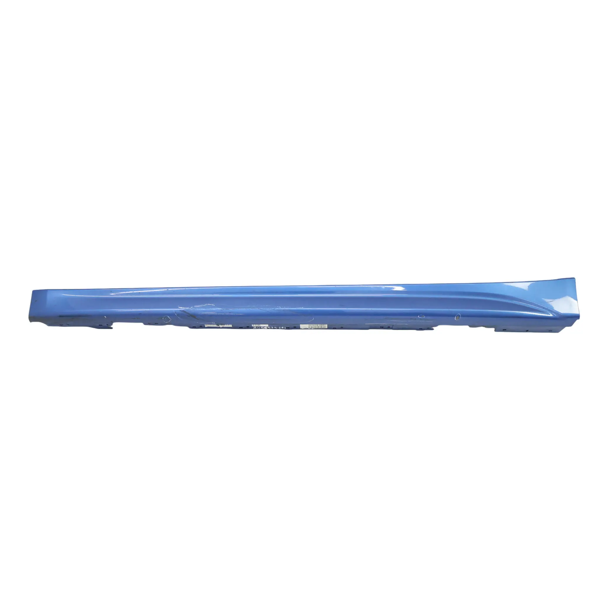 BMW F30 F31 Side Skirt M Sport Sill Strip Left N/S Estoril Blue Metallic - B45