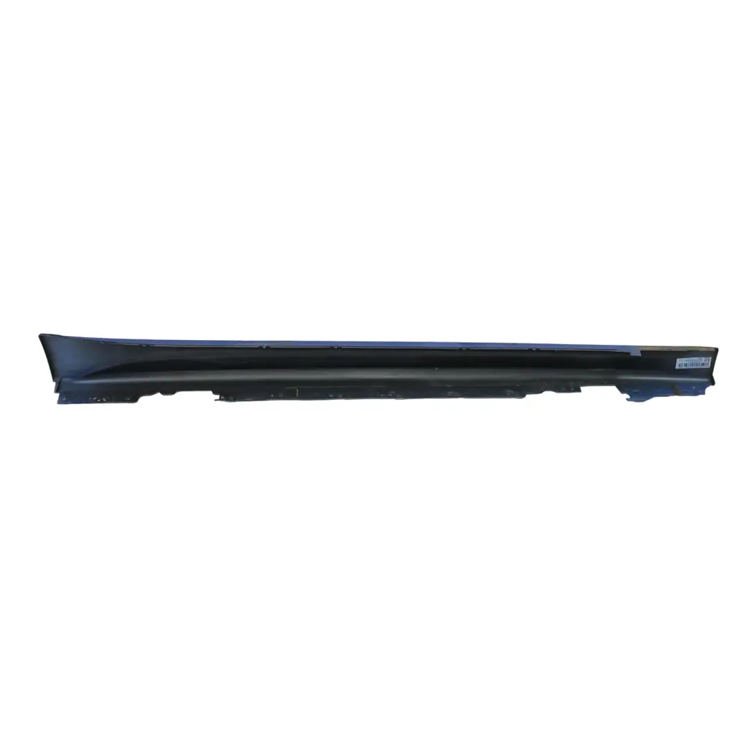BMW F30 F31 Próg Lewy M-Pakiet Listwa Progowa Estoril Blue Niebieski - B45 - SKU 8056579-EB3 - Numer Części 8056579