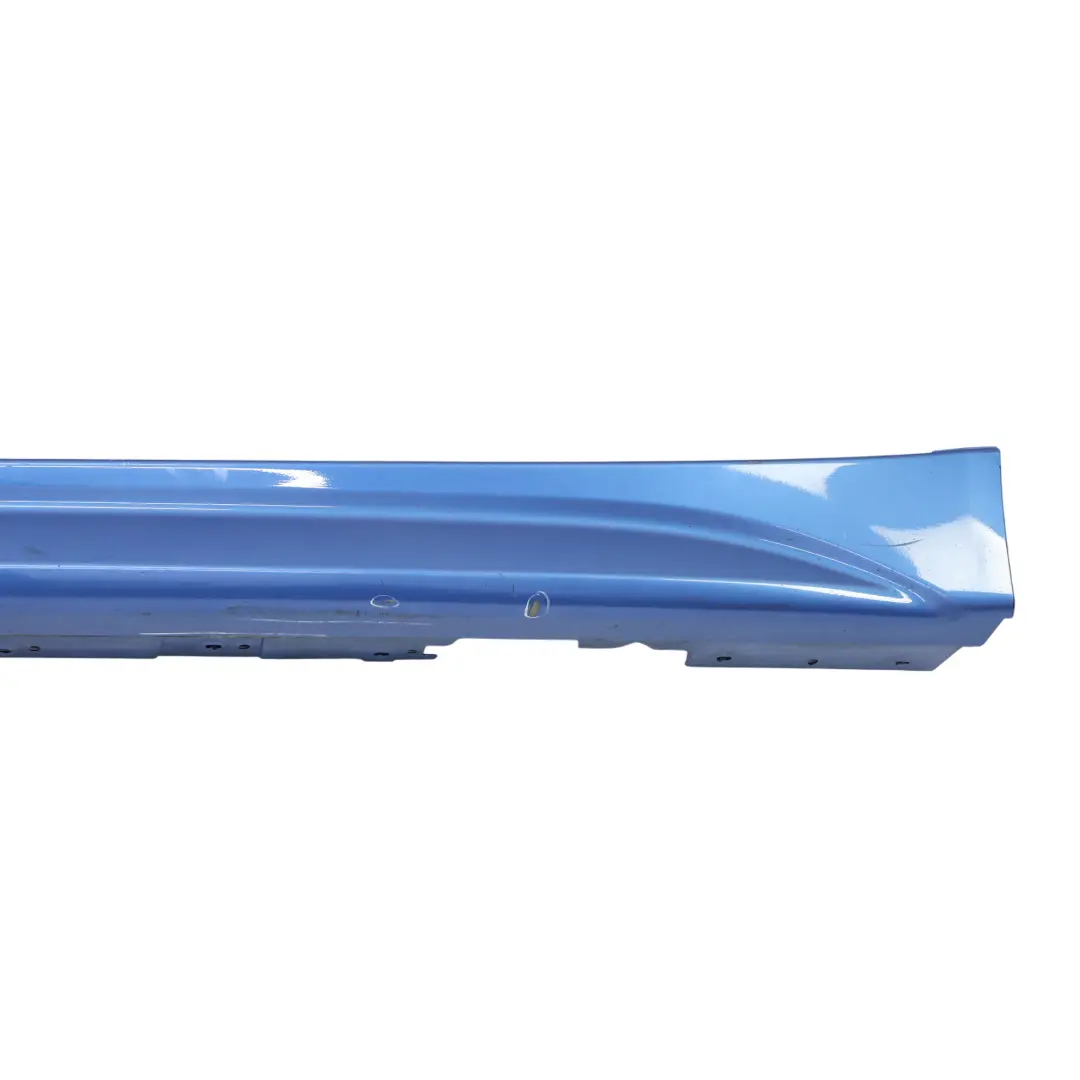 BMW F30 F31 M Sport Garniture De Seuil Latérale Gauche Estoril Blue - B45 - SKU 8056579-EB3 - Numéro de pièce 8056579