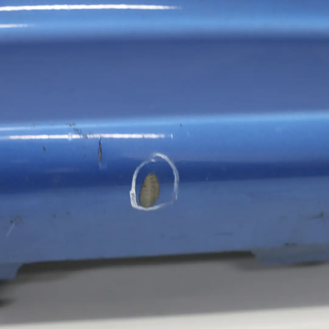 BMW F30 F31 Faldón Lateral M Sport Sill Strip Izquierdo Estoril Blue Azul - B45 - SKU 8056579-EB3 - Número de pieza 8056579