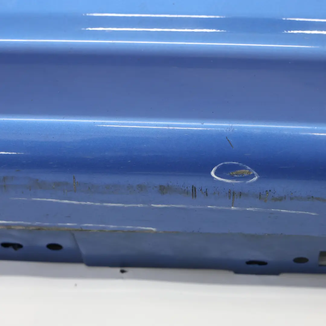 BMW F30 F31 Faldón Lateral M Sport Sill Strip Izquierdo Estoril Blue Azul - B45 - SKU 8056579-EB3 - Número de pieza 8056579